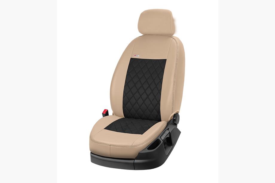 Land Rover Freelander I 1997–2006 Autostoelhoezen eco-leer+stof+Alcantara Eco Prestige Antara (volledige set) Foto 11