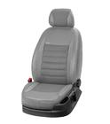 Renault Master 2011–2023 Autostoelhoezen eco-leer + stof + Alcantara Vip Elite 2020 (voorstoelen) foto 2
