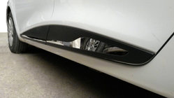 Renault Clio IV 2012–2019 Rechte deurlijsten (4 st., RVS) foto 3