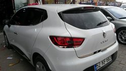 Renault Clio IV 2012–2019 RVS kofferklep rand (HB) foto 2