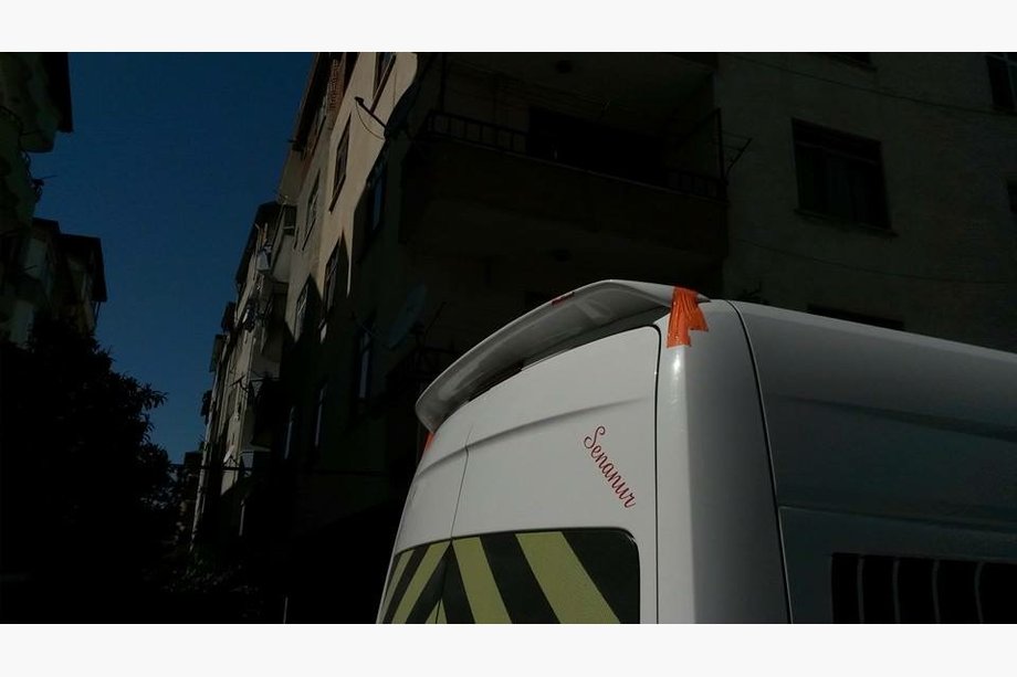 Volkswagen Crafter 2006–2016 Spoiler Anatomik (smalle uitvoering, spuitklaar) Foto 8