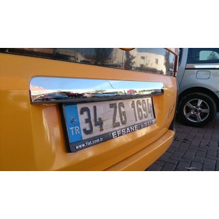 Sierlijst boven kentekenplaat (RVS) foto 2