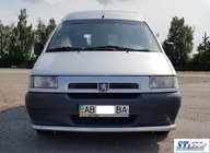 Citroen Jumpy 1996–2007 Voorbumperbescherming ST008 (RVS) foto 2