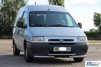 Citroen Jumpy 1996–2007 Frontbescherming ST009 (RVS) 60 mm foto 2