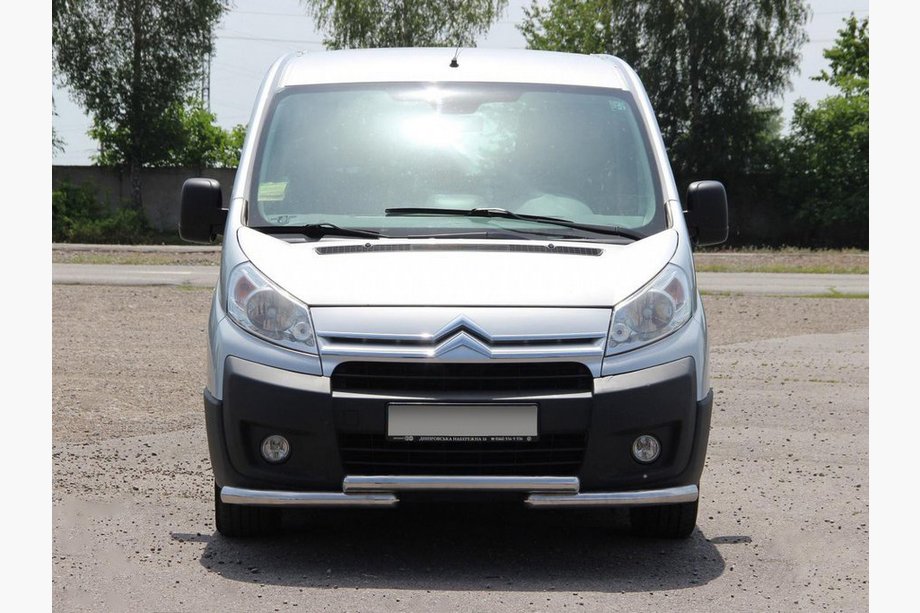 Citroen Jumpy 2007–2017 Voorbeschermbeugel ST009 (RVS) 60 mm Image