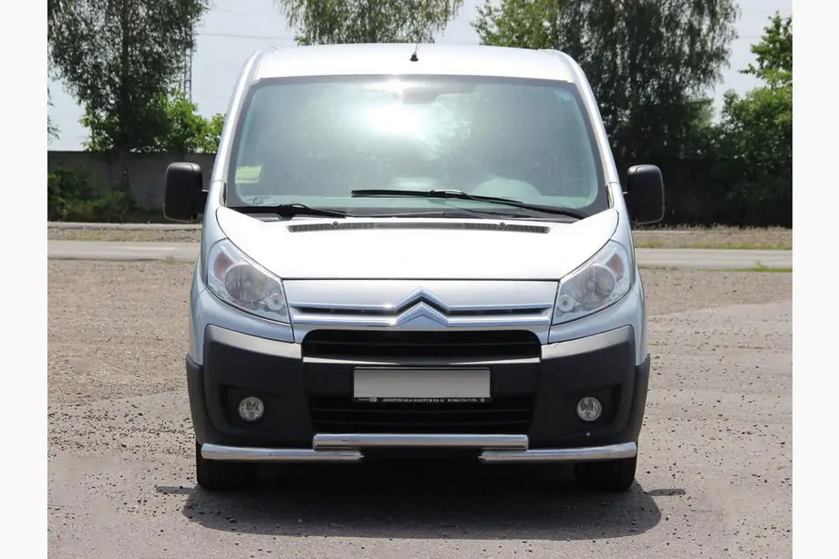 Fiat Scudo 2007–2015 Voorbeschermbeugel ST009 (RVS) Image
