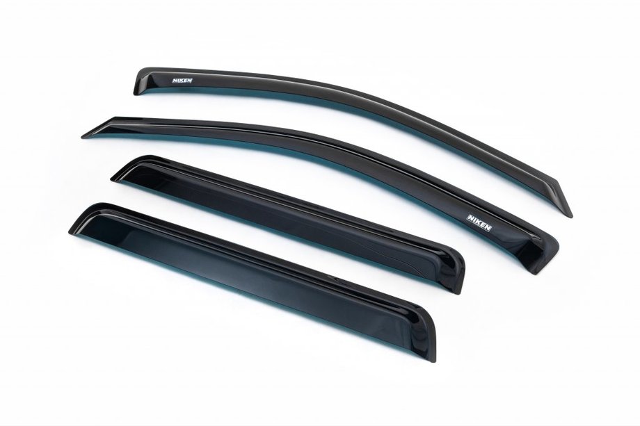Jeep Grand Cherokee WK 2004–2010 Raamwindschermen (4 stuks, Niken) Image