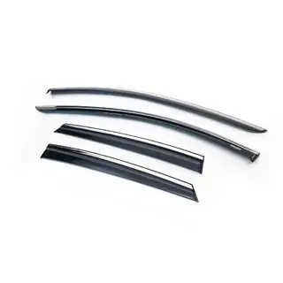 Raamwinddeflectoren met chroomlijst (HB, 4 stuks, Niken) Seat Leon 2013–2020 foto 1
