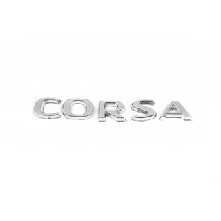 Embleem opschrift Corsa 12,5 cm x 1,6 cm foto 1