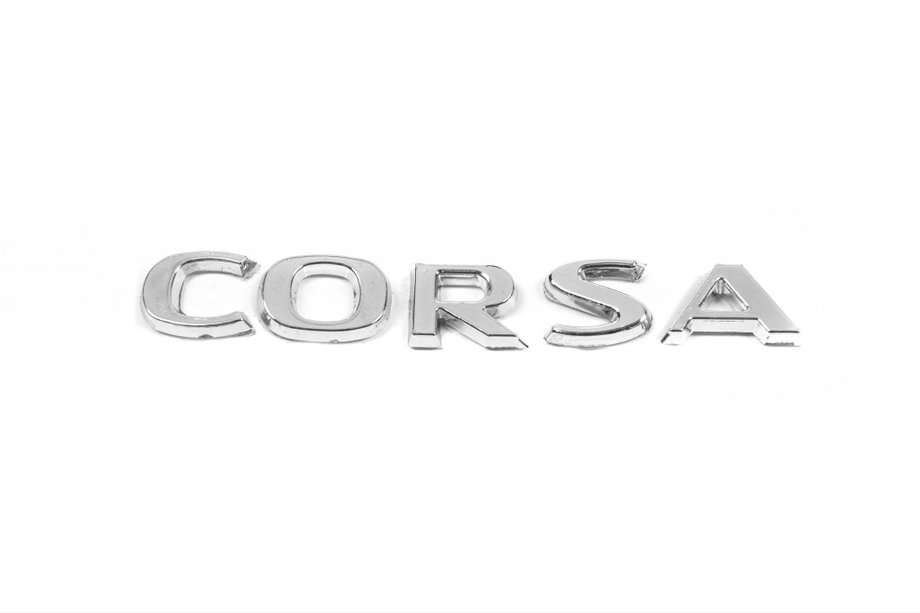 Opel Corsa C 2000–2006 Embleem opschrift Corsa 12,5 cm x 1,6 cm Image