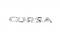 Opel Corsa C 2000–2006 Embleem opschrift Corsa 12,5 cm x 1,6 cm foto 1