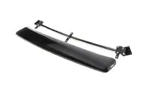 Fiat Fiorino/Qubo 2008–2024 Zonnekap voor voorruit (hoogglans zwart, 5 mm) foto 1