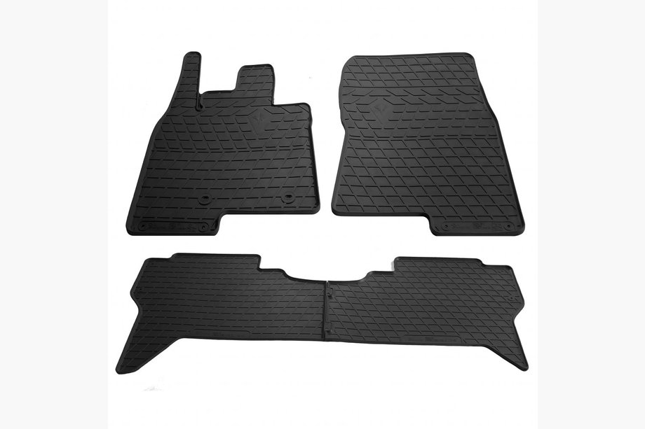 Mitsubishi Pajero Wagon IV 2006–2021 Rubberen automatten (4-delig, Stingray Premium) Image