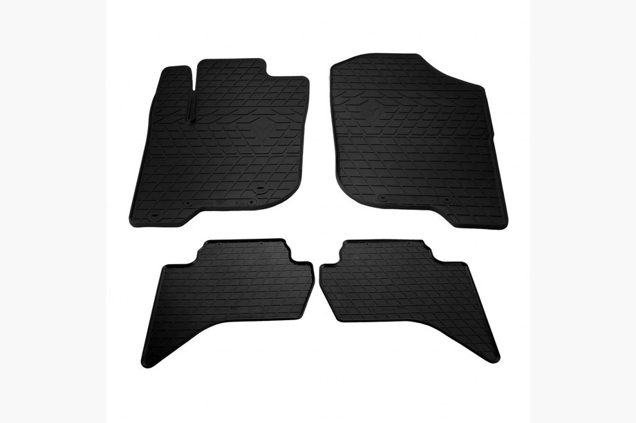 Mitsubishi L200 2006–2015 Rubberen automatten Europa (4 stuks, Stingray Premium) Image