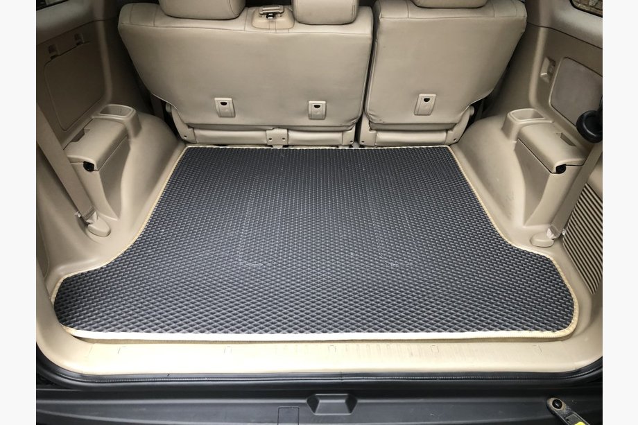 Lexus GX470 2002–2009 Kofferbakmat Zwart (EVA, 5 of 7 zitplaatsen) Image