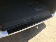 Mercedes Vito W639 2004–2014 Achterbumperbeschermplaat met opstaande rand (DDU, kunststof) Mat foto 4