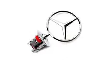 Mercedes S-class W221 2005–2013 Embleem richtkruis (zonder opschrift) foto 1