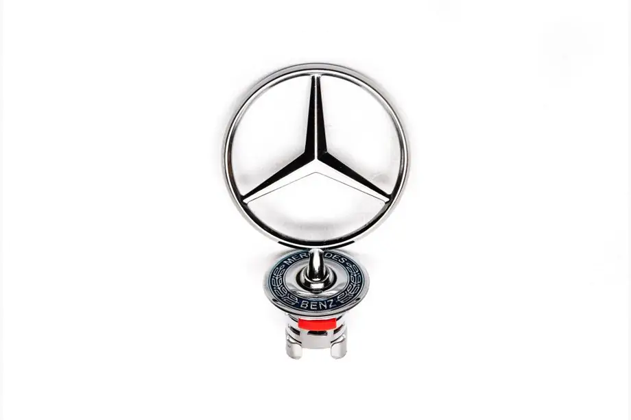 Mercedes E-class W210 1995–2002 Embleem met richtkruis (met opschrift) Image