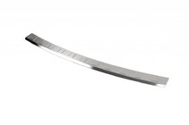 Mercedes C-klasse W204 2007–2015 Achterbumper beschermplaat (Stationwagon, mat, RVS) foto 1