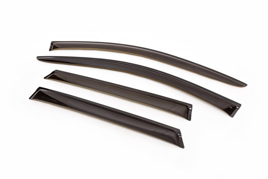 Nissan Qashqai 2014–2021 Raamdeflectoren (set van 4, ANV) Image