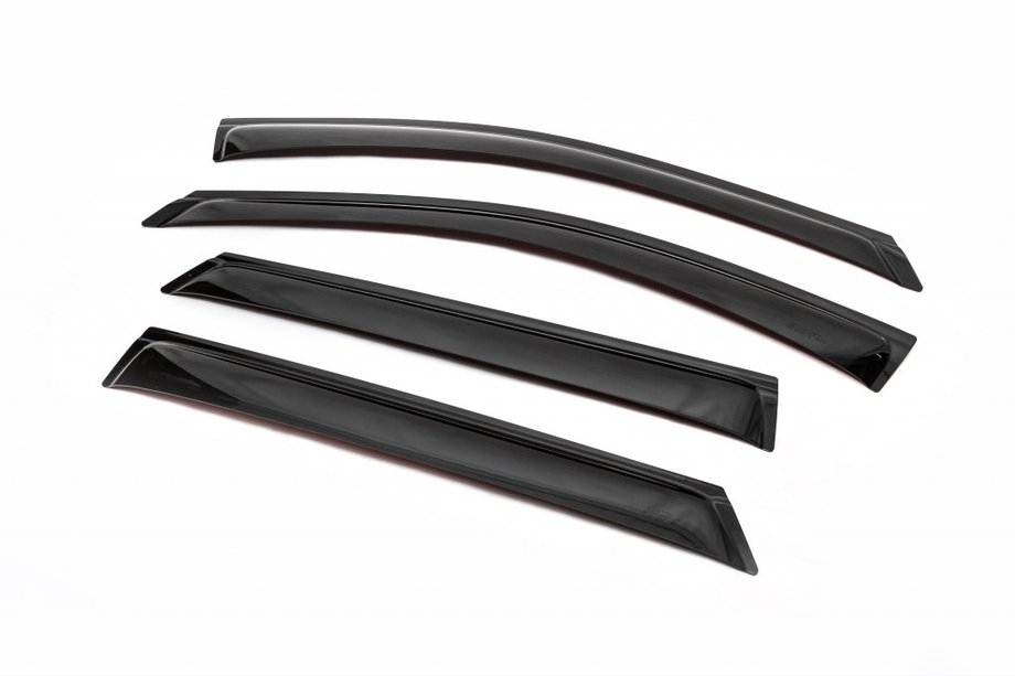 Hyundai Santa Fe 3 2012–2018 Raamdeflectoren (set van 4, ANV) Image