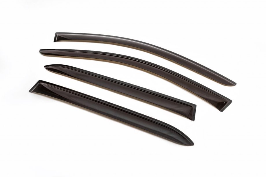Skoda Fabia 2000–2007 Raamdeflectoren HB (4 stuks, ANV) Image