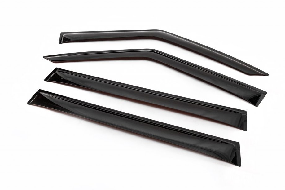 Skoda Fabia 2007–2014 Raamdeflectoren HB (4 stuks, ANV) Image