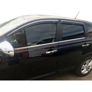Buitenste raamlijstenset (4-delig, RVS) Nissan Qashqai 2007–2010 foto 1