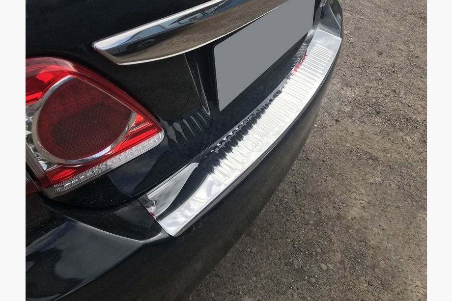 Toyota Corolla 2007–2013 RVS beschermplaat achterbumper Image