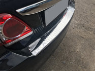 Toyota Corolla 2007–2013 RVS beschermplaat achterbumper foto 1