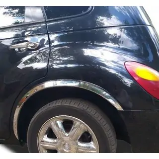 RVS wielkastlijsten (set van 4 stuks) Chrysler PT Cruiser 2000–2010 foto 4