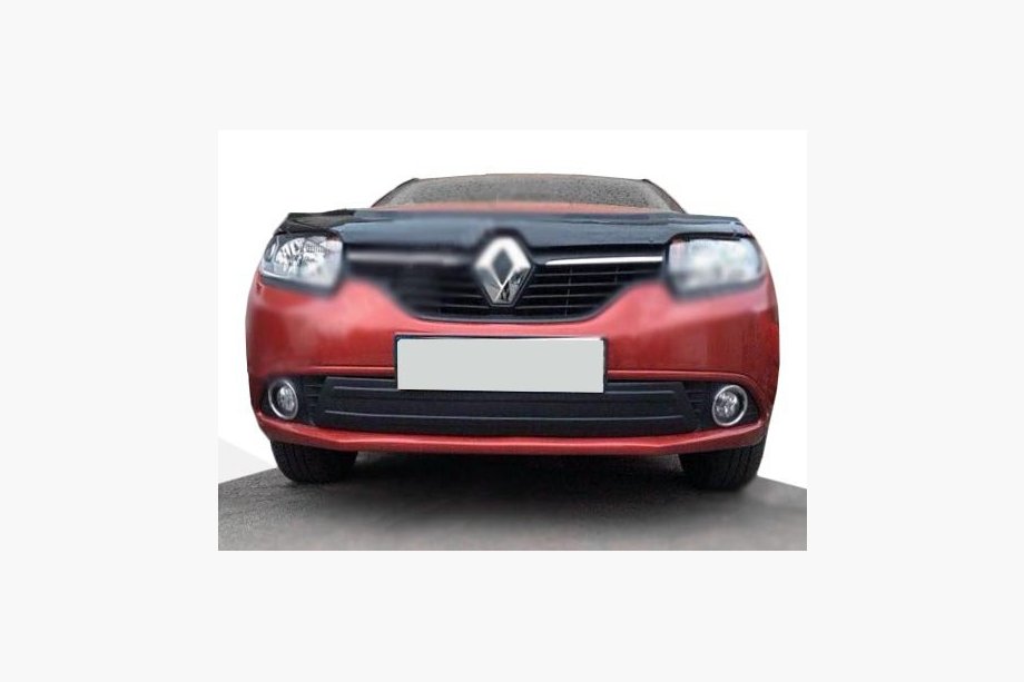 Renault Logan MCV 2013–2022 Winter onderste grille-afdekking (2013-2015) Mat Image