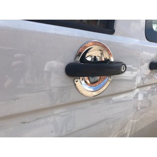 Deurgreepschalen onder de handgreep (3 stuks, RVS) Volkswagen Caddy 2004–2010 foto 1