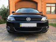 Volkswagen Jetta 2011–2018 RVS mistlamp sierlijsten (2 st.) Carmos - Turks staal foto 1