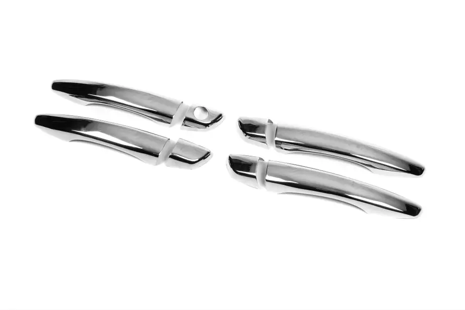 Peugeot Partner/Rifter 2019– OmsaLine deurgreep covers (set van 4, RVS) Image