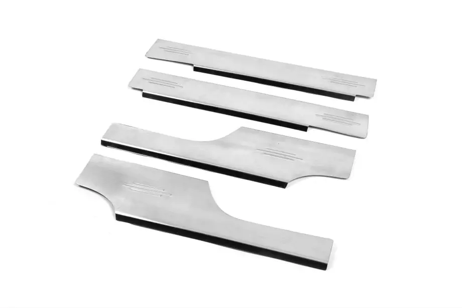 Citroen Nemo 2007–2017 Carmos instaplijsten (4 stuks, RVS) Image