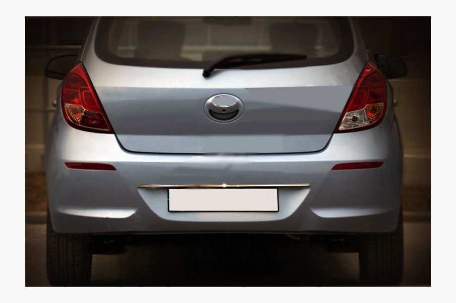 Hyundai I-20 2012–2014 Sierlijst boven kentekenplaat (RVS) Image