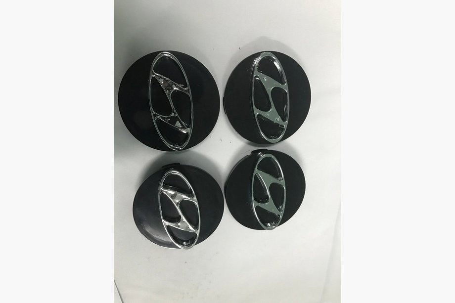 Hyundai IX-35 2010–2015 Naafdoppen voor titanium velgen 55 mm (4 stuks) Image