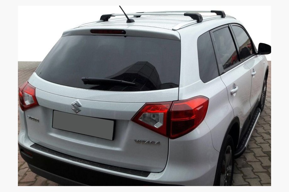 Toyota Rav 4 2019–2025 Dwarsdragers voor geïntegreerde dakrails, afsluitbaar met sleutel (2 stuks) Image