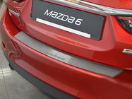 Mazda 6 2012–2024 Achterbumperbeschermer Nataniko (4D, RVS) foto 1