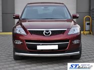 Mazda CX-7 2006–2012 Frontbescherming ST008 (RVS) foto 2