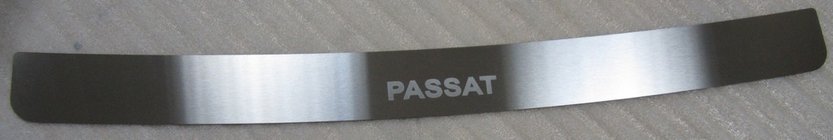 Volkswagen Passat B6 2006–2012 Nataniko RVS achterbumper beschermlijst Stationwagen foto 2