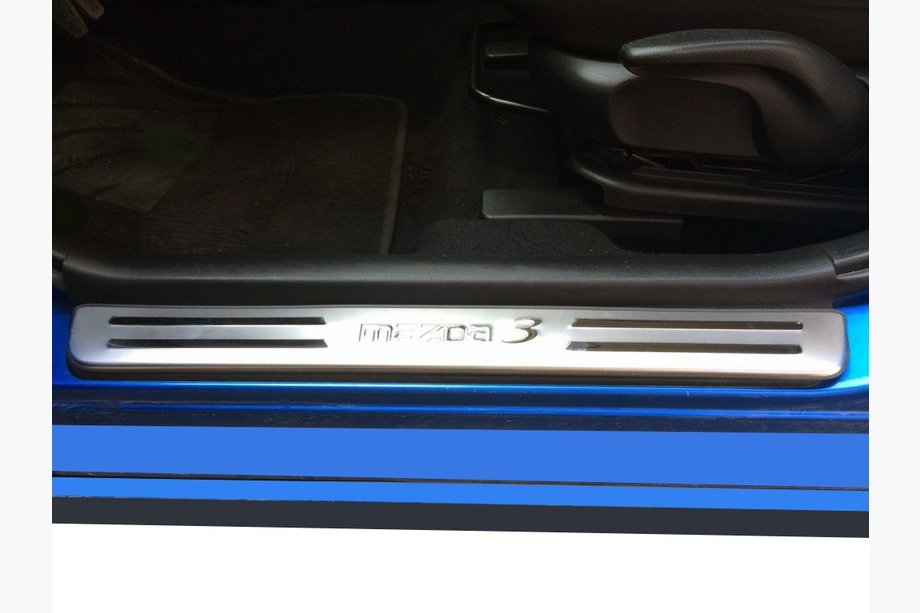 Mazda 3 2003–2009 Libao RVS instaplijsten (4 stuks) Image