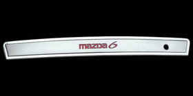 Mazda 6 2003–2008 Chromen sierlijst met rode LED-verlichting (kunststof) foto 1
