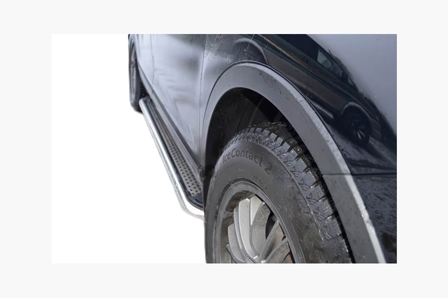 Mercedes GL-klasse X164 2006–2012 Maydos V2 side steps (2 st., RVS) Image