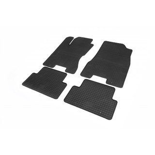 Rubberen vloermattenset (4 stuks, Polytep) Nissan X-trail T31 2007–2014 foto 1