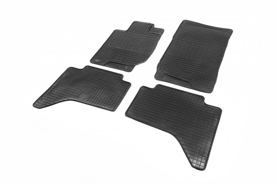 Mitsubishi Pajero Sport 2008–2015 Rubberen vloermattenset (4 stuks, Polytep) Image