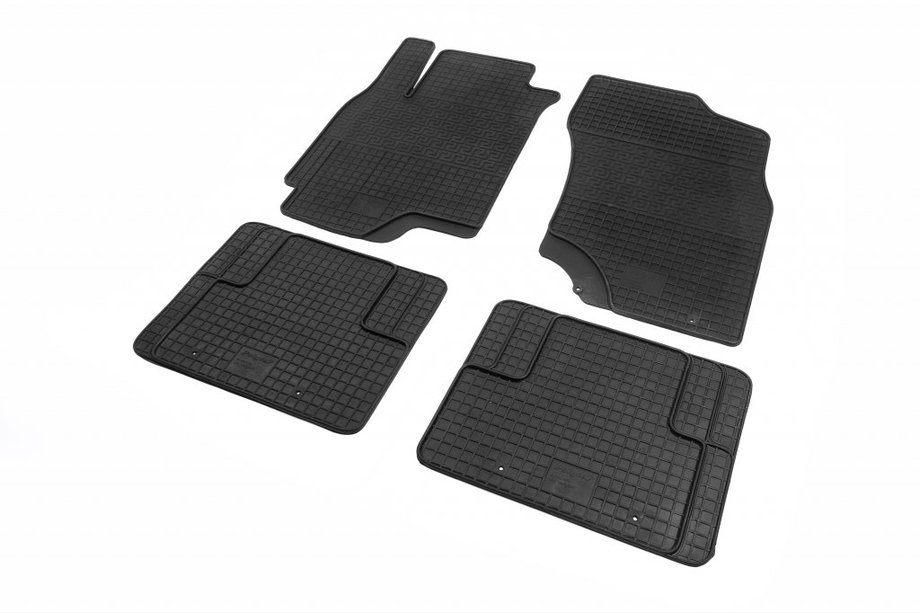 Mitsubishi Outlander 2001–2006 Rubberen vloermattenset (4 stuks, Polytep) Image