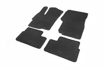 Mitsubishi Lancer X 2008– Rubberen vloermattenset (4 stuks, Polytep) foto 1