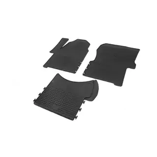 Rubberen automatten (3 stuks, Polytep) Mercedes Sprinter W906 2006–2018 foto 2